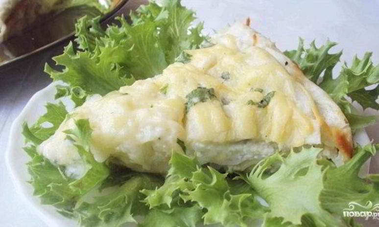 Рецепт баницы из лаваша