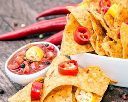 Чипсы Начос из тонкого лаваша