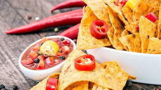Чипсы Начос из тонкого лаваша