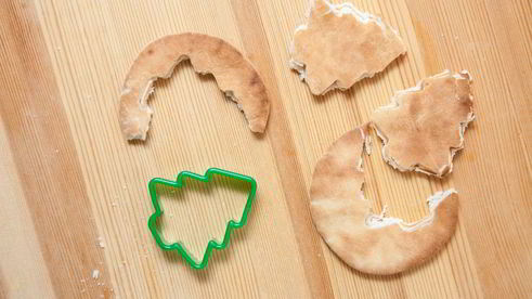 елочки из лаваша с гуакамоле