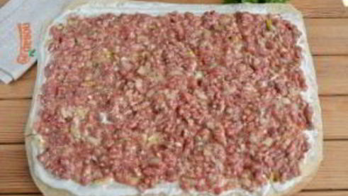 фарш в лаваше по-провански