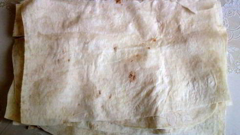 фаршированный овощами лаваш в духовке