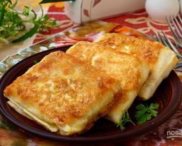 Горячий лаваш с сыром