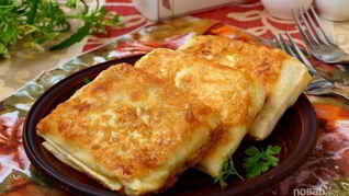 Горячий лаваш с сыром