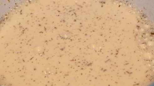 гречка с куриной печенью в лаваше