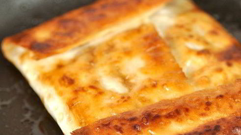 хрустящие конвертики из лаваша с фруктами