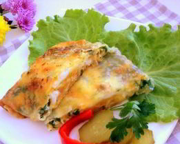 Конвертики из лаваша