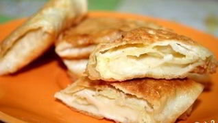 Конверты из лаваша с сыром