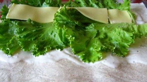 куриная грудка в лаваше