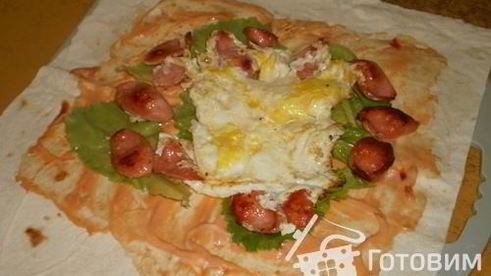 лаваш на завтрак, а кому и на ужин