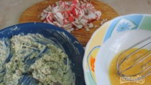 лаваш, обжаренный в яйце