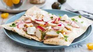 Лаваш с курицей