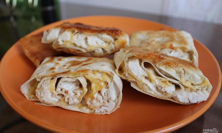 Рецепт лаваша с начинкой