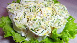 Лаваш с плавленым сыром