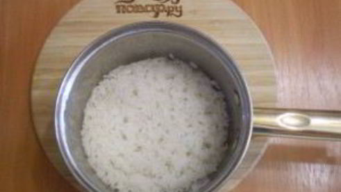 лаваш с рисом и яйцом