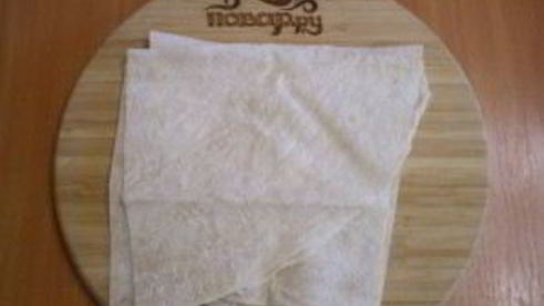 лаваш с рисом и яйцом