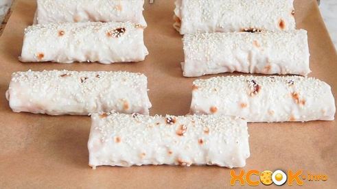 лаваш с сосиской и сыром