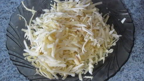 лаваш с сыром и зеленью