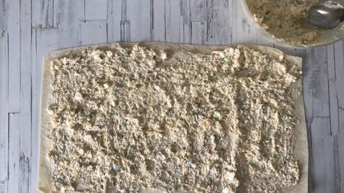 лаваш с творогом и сыром в духовке