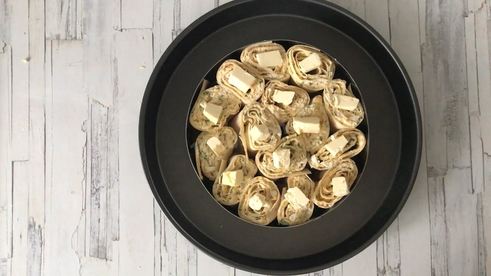 лаваш с творогом и сыром в духовке