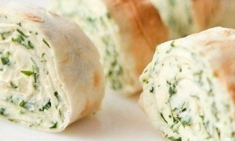 Рецепт лаваша с творогом