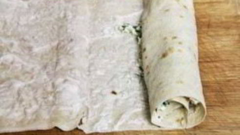 лаваш с творогом