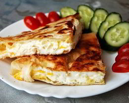 Обжаренный лаваш