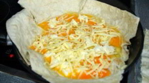 обжаренный лаваш