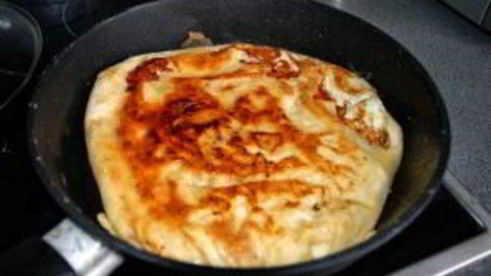 обжаренный лаваш