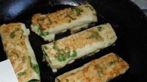 рулетики из лаваша жареные