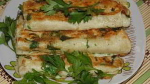 рулетики из лаваша жареные