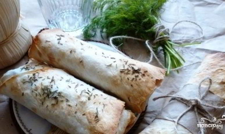 Рецепт сосисок в лаваше в духовке