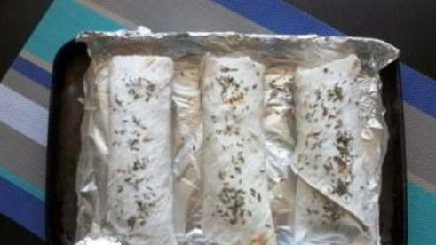 сосиски в лаваше в духовке