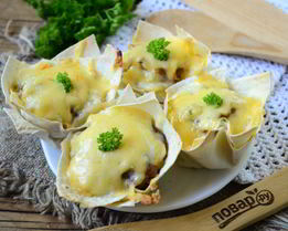 Тефтели в лаваше