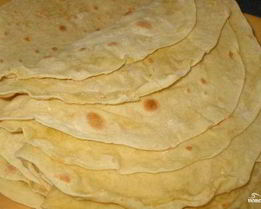 Тонкий армянский лаваш