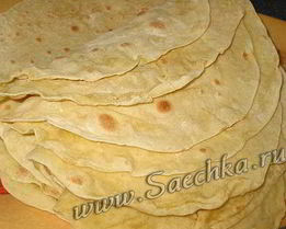 Тонкий лаваш