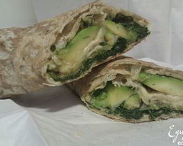 Цукини пятиминутка в лаваше