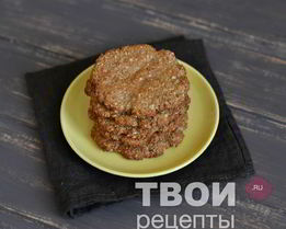 Диетические лепешки без муки