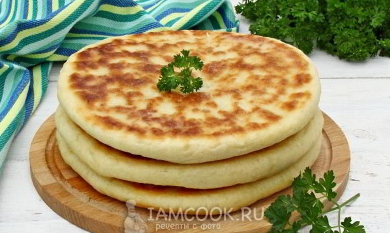 Рецепт дрожжевых лепешек на сковороде