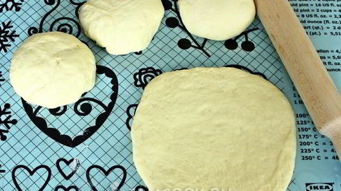 дрожжевые лепешки на сковороде