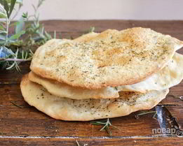 Фокачча без дрожжей