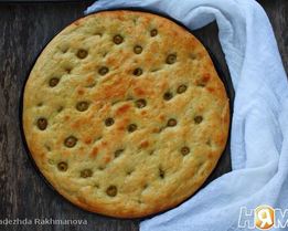 Генуэзская фокачча с картофелем