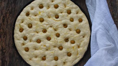 генуэзская фокачча с картофелем