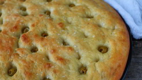 генуэзская фокачча с картофелем