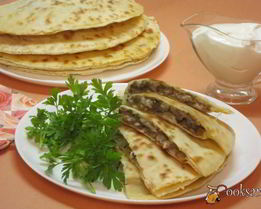 Гезлеме — турецкие лепешки с мясом