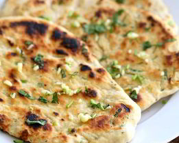 Лепешка с сыром и зеленью