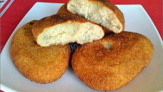 Лепешки из кукурузной муки несладкие