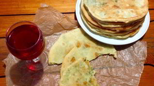 Лепешки на сметанном тесте