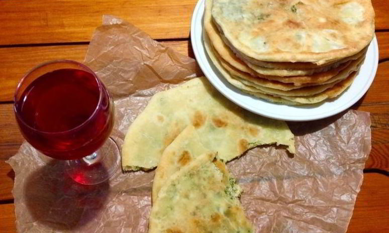 Рецепт лепешек на сметанном тесте