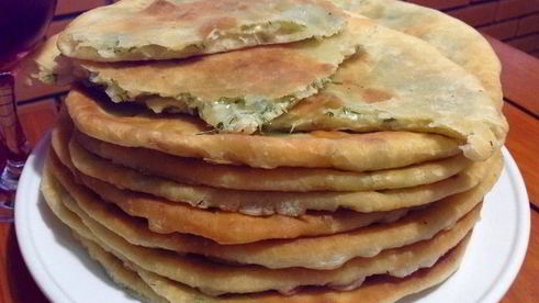 лепешки на сметанном тесте